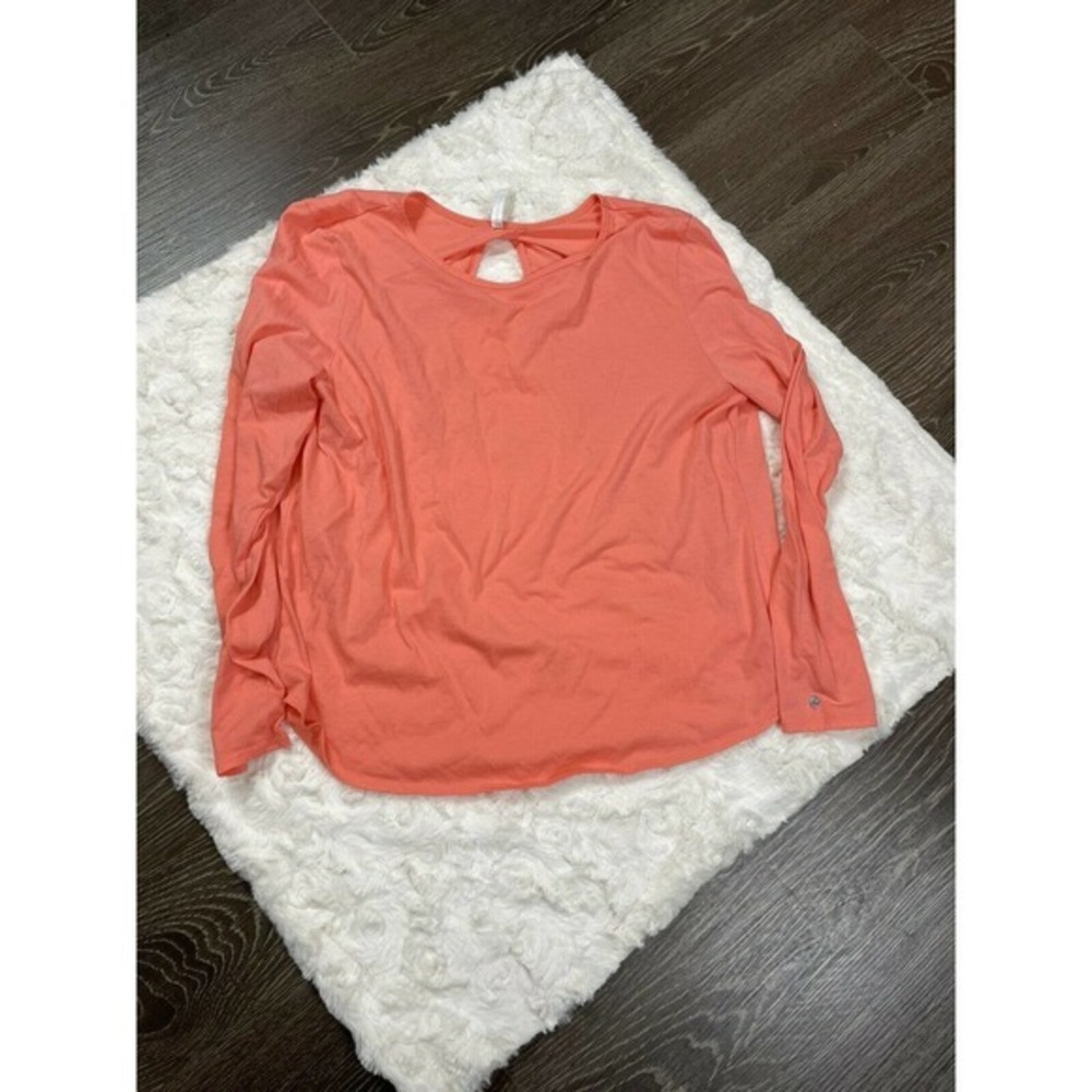 Fabletics Orange Shirt Size XL